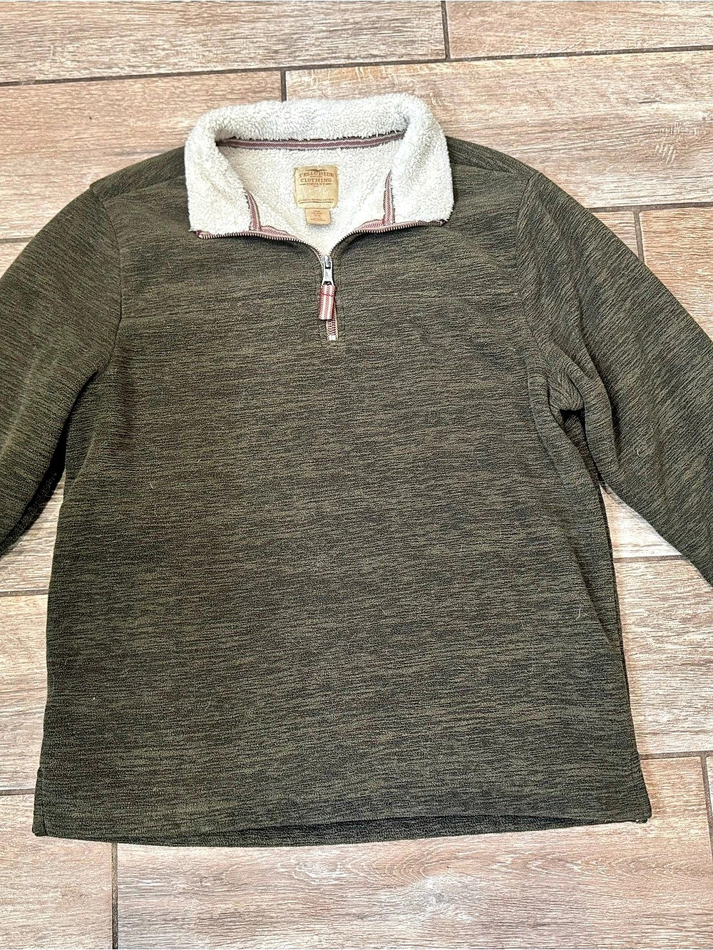Telluride Clothing Company Men's Fleece Quarter-Zip Pullover Medium